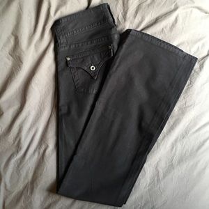 Hudson Black Signature Bootcut Pant